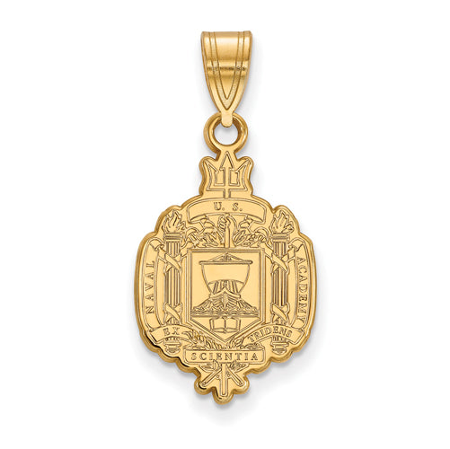 SS w/GP Navy Large Crest