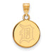 14ky MLB  Detroit Tigers Small Disc Pendant