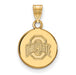 14ky Ohio State U Small Buckeyes Logo Disc Pendant