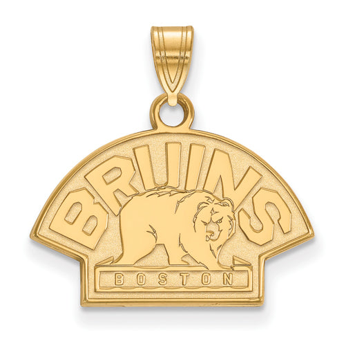 SS w/GP NHL Boston Bruins Small Bear Pendant