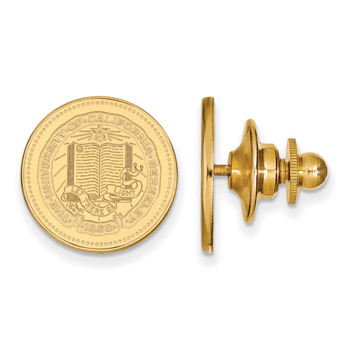 14ky Univ of California Berkeley Crest Lapel Pin