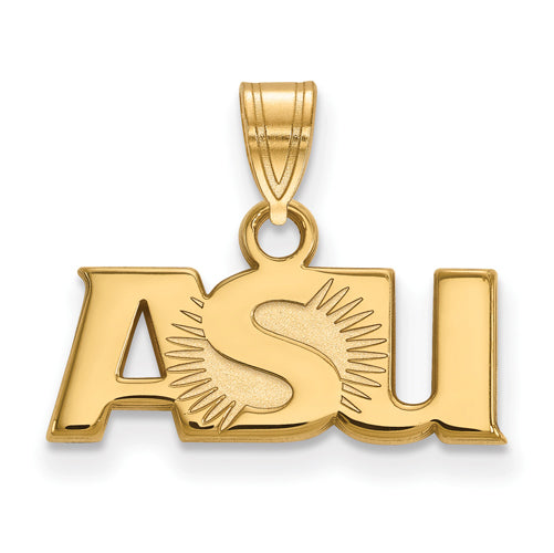 SS w/GP Arizona State University Small ASU Pendant