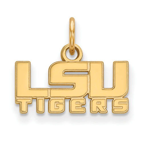 14ky Louisiana State University XS LSU TIGERS Pendant
