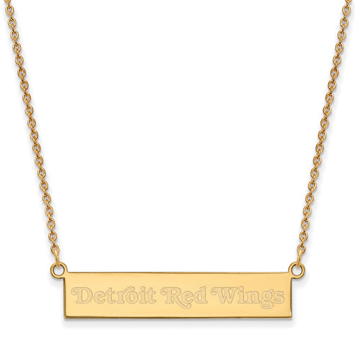 SS GP Detroit Red Wings Small Bar Necklace