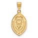 SS w/GP University of Cincinnati Large Crest Pendant