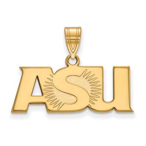 SS w/GP Arizona State University Large ASU Pendant