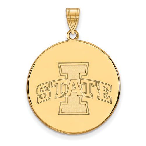 SS w/GP Iowa State University XL Disc Pendant