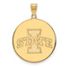 10ky Iowa State University XL Disc Pendant