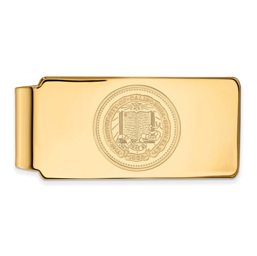 SS w/GP Univ of California Berkeley Crest Money Clip