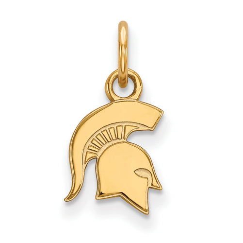 14ky Michigan State University XS Spartans Pendant