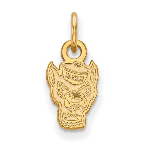 10ky North Carolina State University XS Wolfpack Pendant