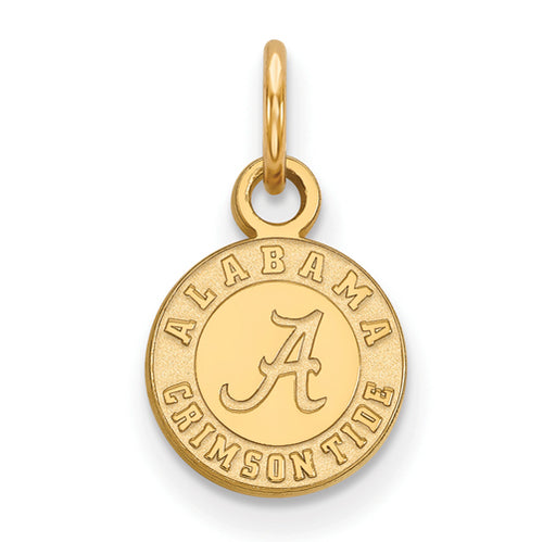 SS w/GP University of Alabama XS Disc Pendant