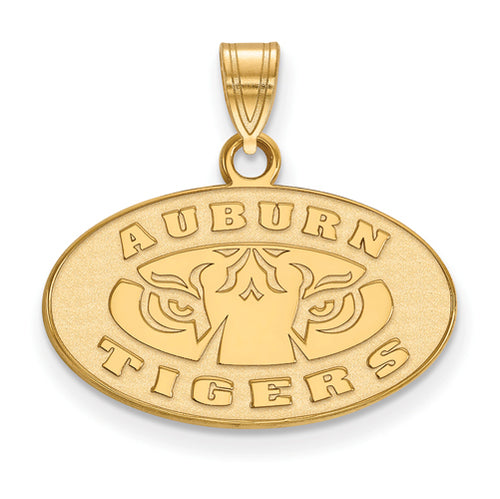 SS w/GP Auburn University Small Pendant