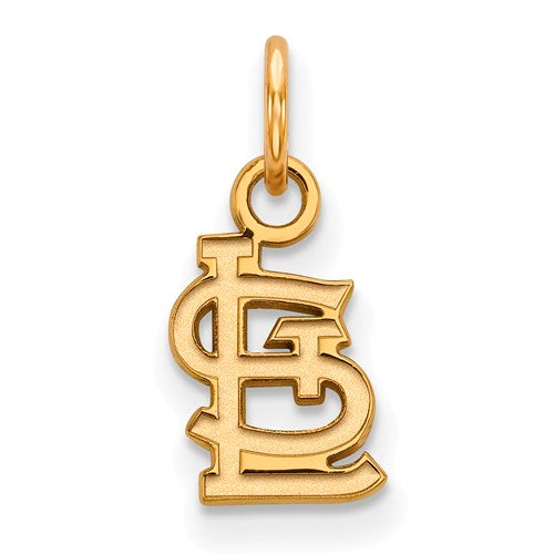 14ky MLB  St. Louis Cardinals XS Cap Logo Pendant