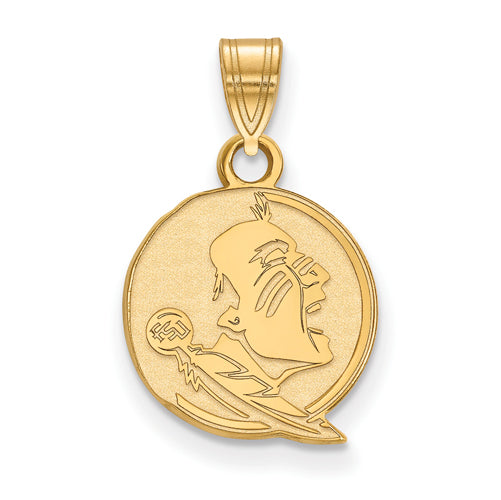 10ky Florida State University Small Seminole Pendant