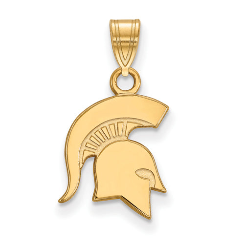 10ky Michigan State University Small Spartans Pendant