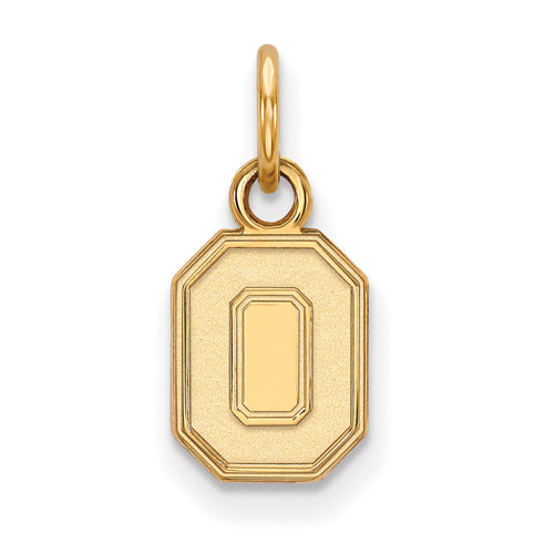 10ky Ohio State U XS Athletic "O" Pendant