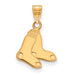 14ky MLB  Boston Red Sox Small Logo Pendant