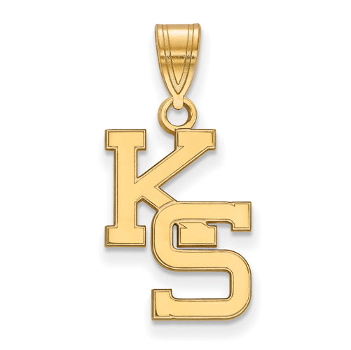 10ky Kansas State University Medium KS Pendant