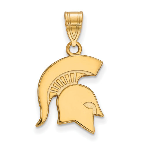 10ky Michigan State University Medium Spartans Pendant