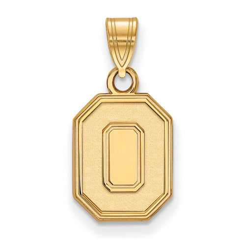 10ky Ohio State U Small Athletic "O" Pendant
