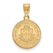 SS w/GP University of Pittsburgh Medium Crest Pendant