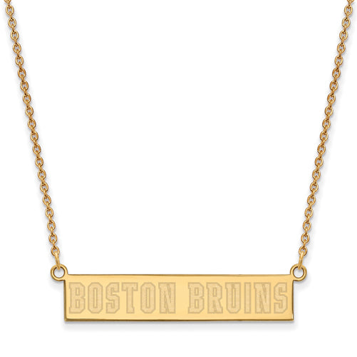 SS GP Boston Bruins Small Bar Necklace