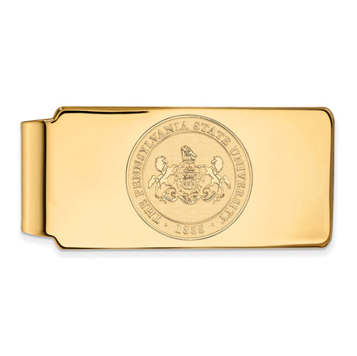 10ky Penn State University Crest Money Clip