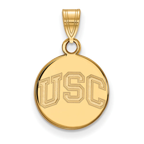 GP Univ of Southern California Small Disc Pendant