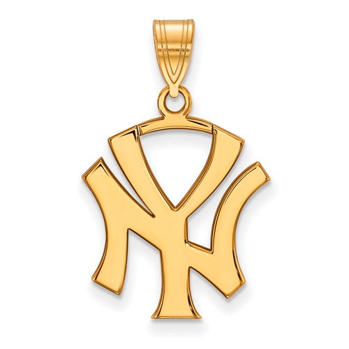 14ky MLB  New York Yankees Large NY Alternate Pendant