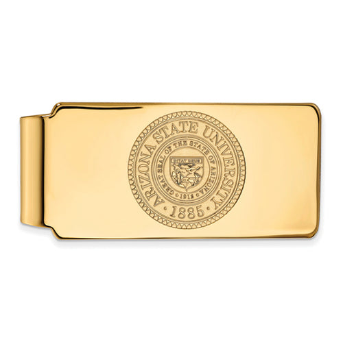 SS w/GP Arizona State University Money Clip Crest