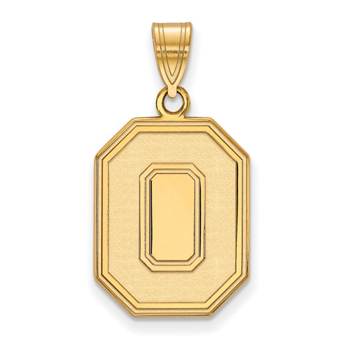 10ky Ohio State U Large Athletic "O" Pendant