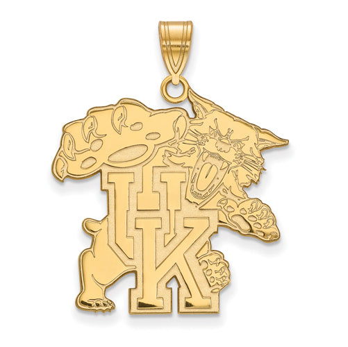 SS w/GP University of Kentucky XL Logo Pendant