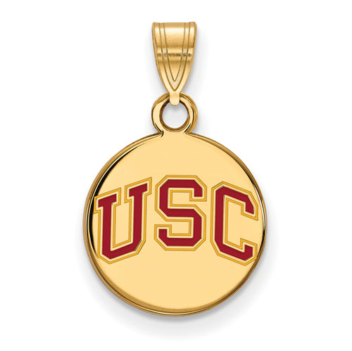 GP University of Southern California Small Enamel Disc Pendant