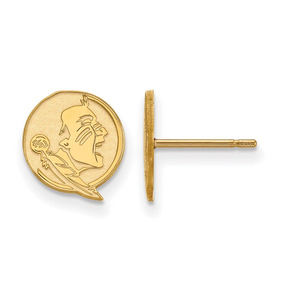 10ky Florida State University XS Post Earrings