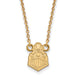 SS w/GP Purdue Small Pendant w/Necklace