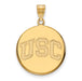 14ky Univ of Southern California Large Disc Pendant