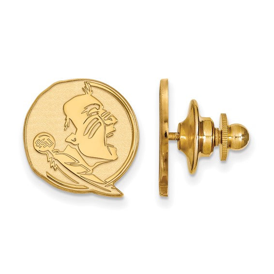 14ky Florida State University Lapel Pin