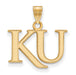 14ky University of Kansas Small KU Pendant