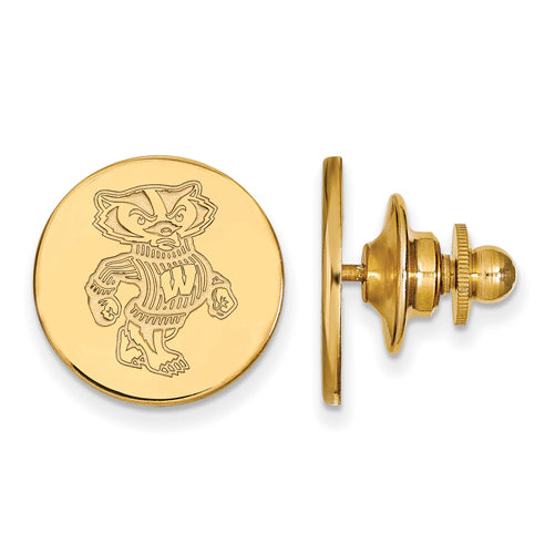 14ky University of Wisconsin Bucky Lapel Pin