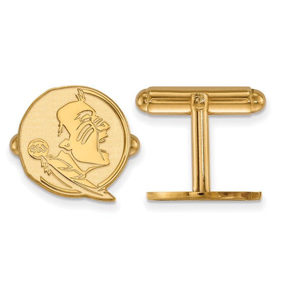 14ky Florida State University Cuff Links
