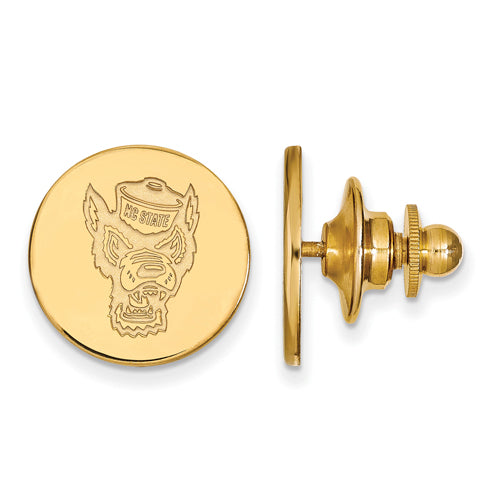 14ky North Carolina State University Disc Lapel Pin