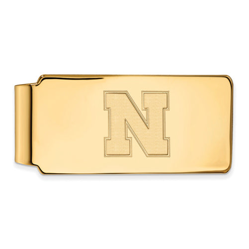 SS w/GP University of Nebraska Money Clip