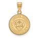 SS w/GP East Carolina University Medium Crest Pendant