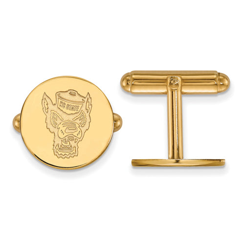 SS w/GP North Carolina State University Wolfpack Cuff Links