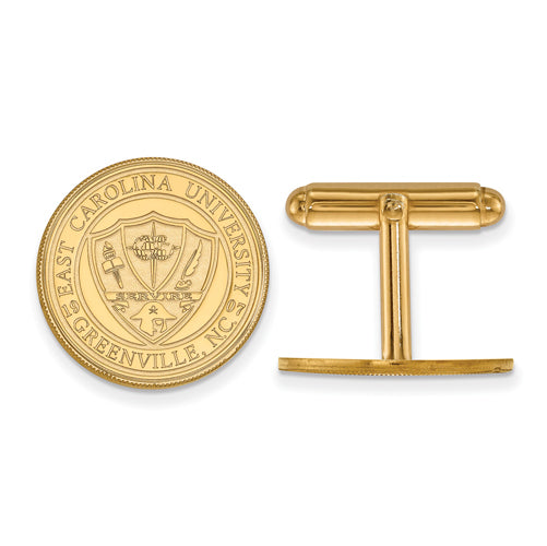 14ky East Carolina University Crest Lapel Pin