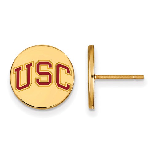 GP University of Southern California XS Enamel Disc Earring