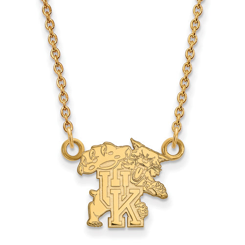 14ky University of Kentucky Small Logo Pendant w/Necklace