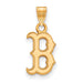 14ky MLB  Boston Red Sox Small B Logo Pendant