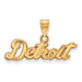 14ky MLB  Detroit Tigers Small "Detroit" Pendant